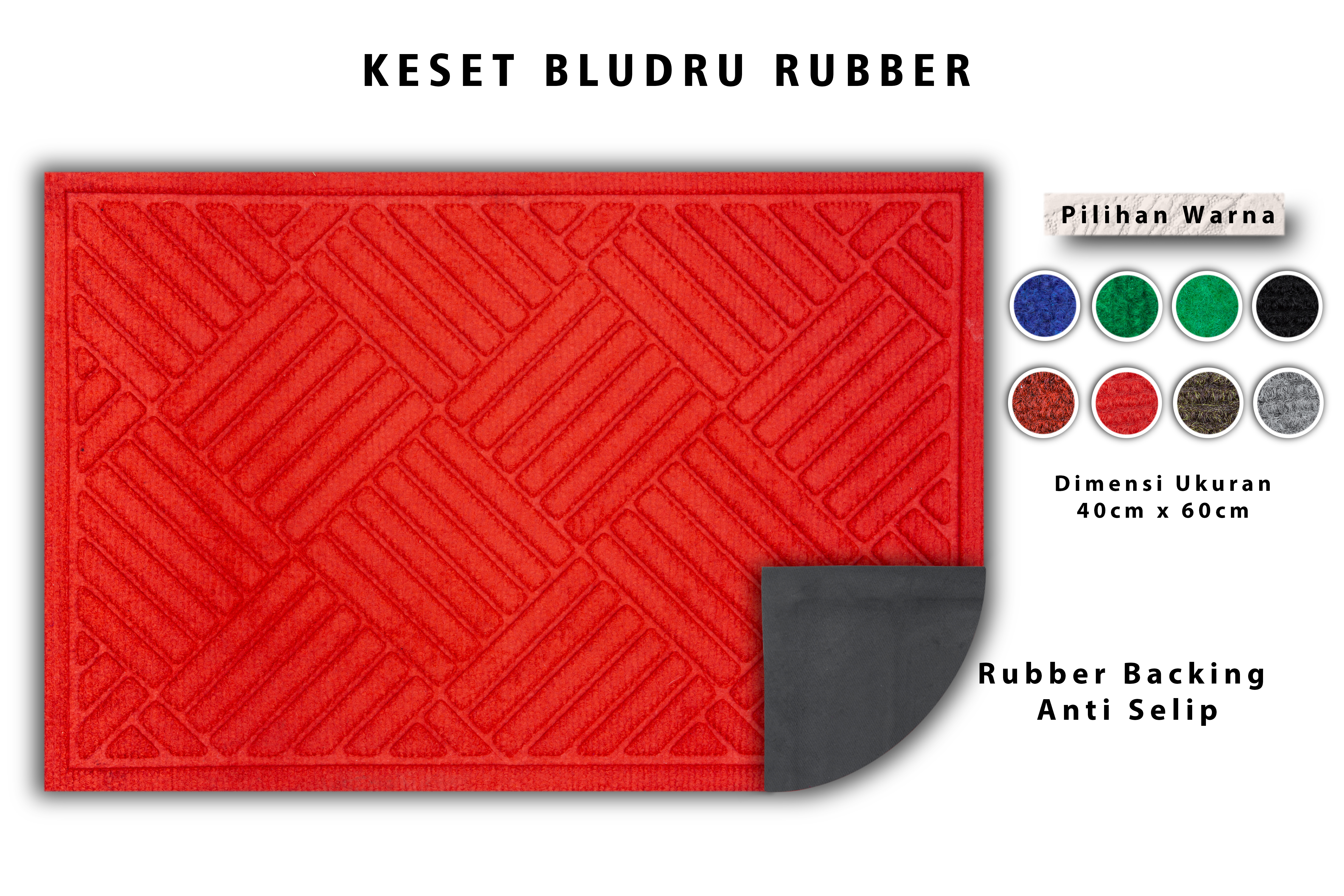 Velvet Floor Mats